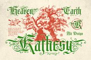 Signtelly Typeface, a Blackletter Font by alit design (Thumbnail 7 of 20)