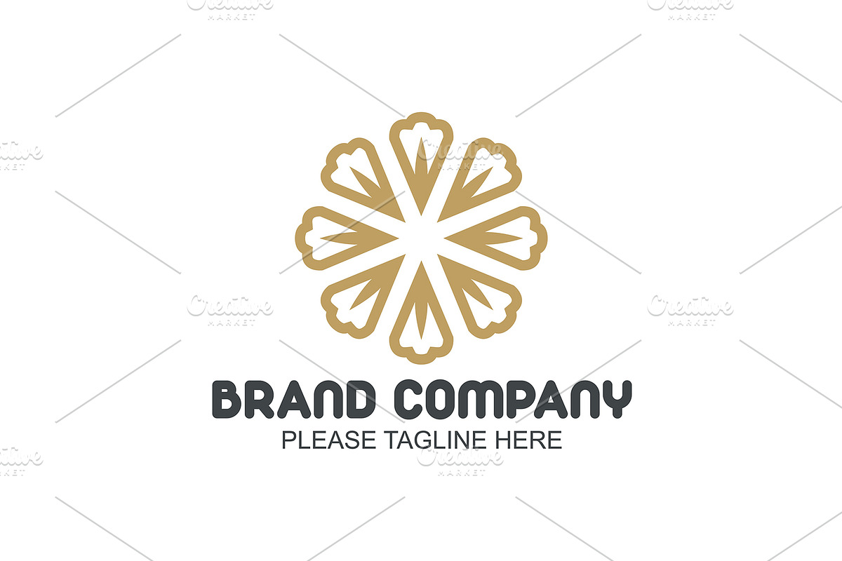 20 Logo Flower Templates Bundle, a Branding & Logo Template by Friendesigns (Photo 9 of 21)