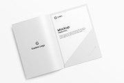Corporate Stationery Folder Mockup, an Advertising Mockup by graphypix (Thumbnail 3 of 4)