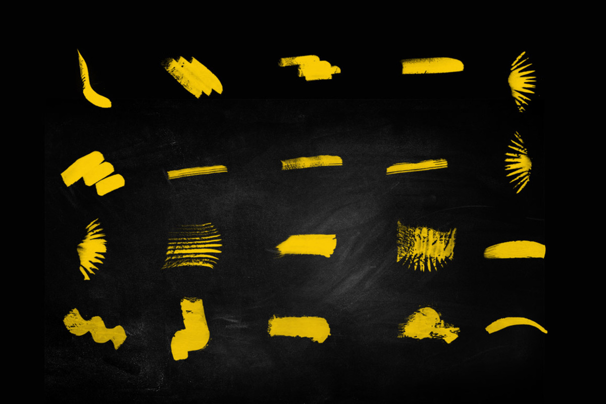 Stroke Photoshop Brushes preview 5