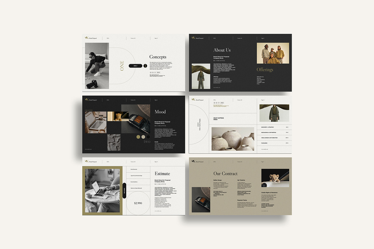 MINILY | Brand Proposal, a Branding & Logo Template by Minily (Photo 7 of 10)