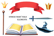 Fairy Tale - Clipart Set, an Illustration by Mashamashastu (Thumbnail 8 of 12)
