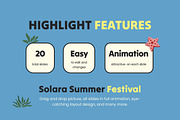 Solara Summer Festival Keynote, a Presentation Template by Loin Studio (Thumbnail 2 of 4)