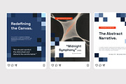 Art Exhibition - Instagram Post, a Social Media Template by Izdihaar_Studio (Thumbnail 3 of 4)