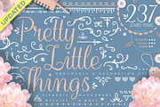 Pretty Little Things Decoration Set, a Decorative Illustration by Euonia Meraki (Thumbnail 1 of 13)