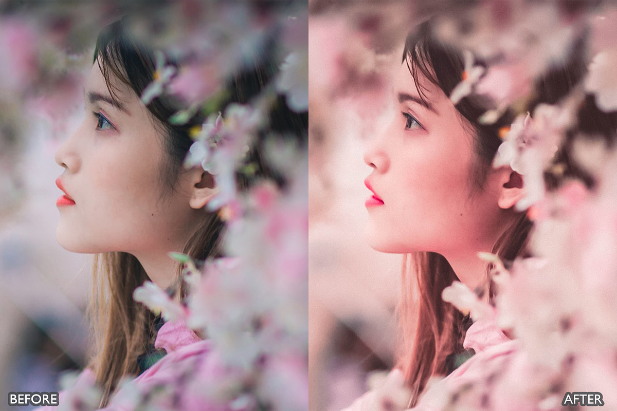 Sakura Rose Gold Lightroom Presets, a Preset Add-On by AAA Presets (Photo 3 of 23)