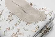 Christmas Reindeer seamless pattern, a Pattern Graphic by Kreeya Art Shop (Thumbnail 4 of 15)