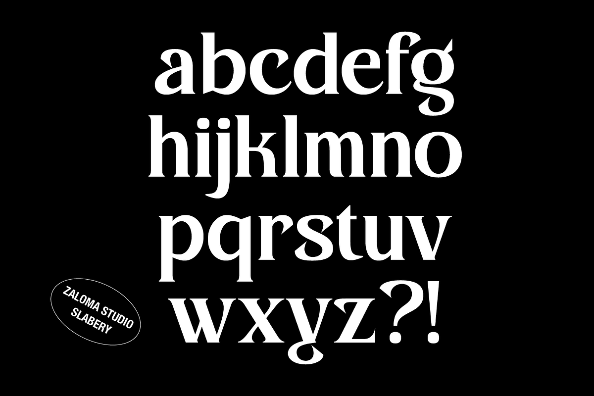 Slabery, a Serif Font by Zaloma Studio (Photo 17 of 18)