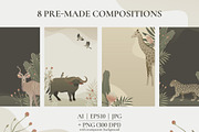 Exotic Wildlife Illustrations, a Decorative Illustration by Wild and Wonder by Ana (Thumbnail 7 of 13)