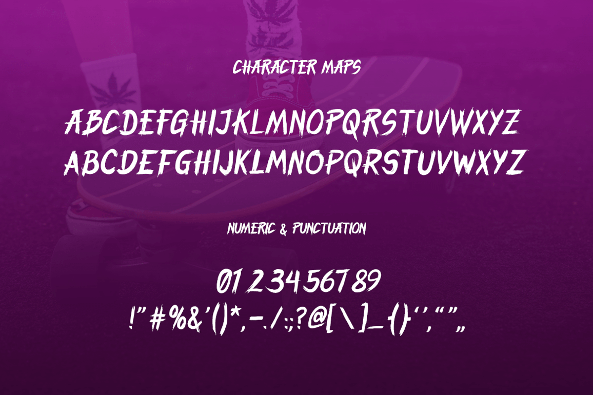 Rough Stroke – Graffiti Display Font, a Sans Serif Font by Pinisi ART (Photo 3 of 9)