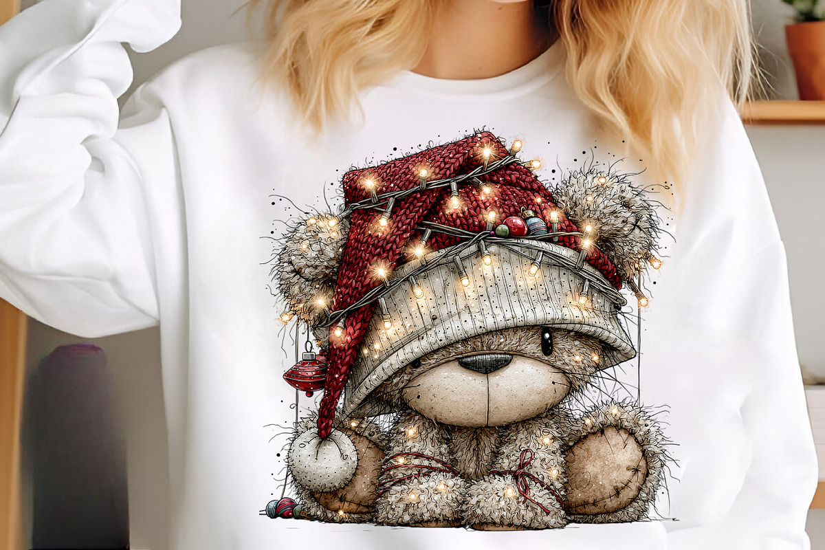 Cute Animals Christmas Clipart, a Transportation Illustration by SinaCreation (Photo 7 of 9)