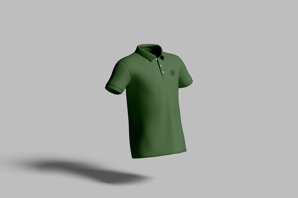 Polo Shirt Mockup, a Shirt Mockup by Bangdastudio (Photo 4 of 8)