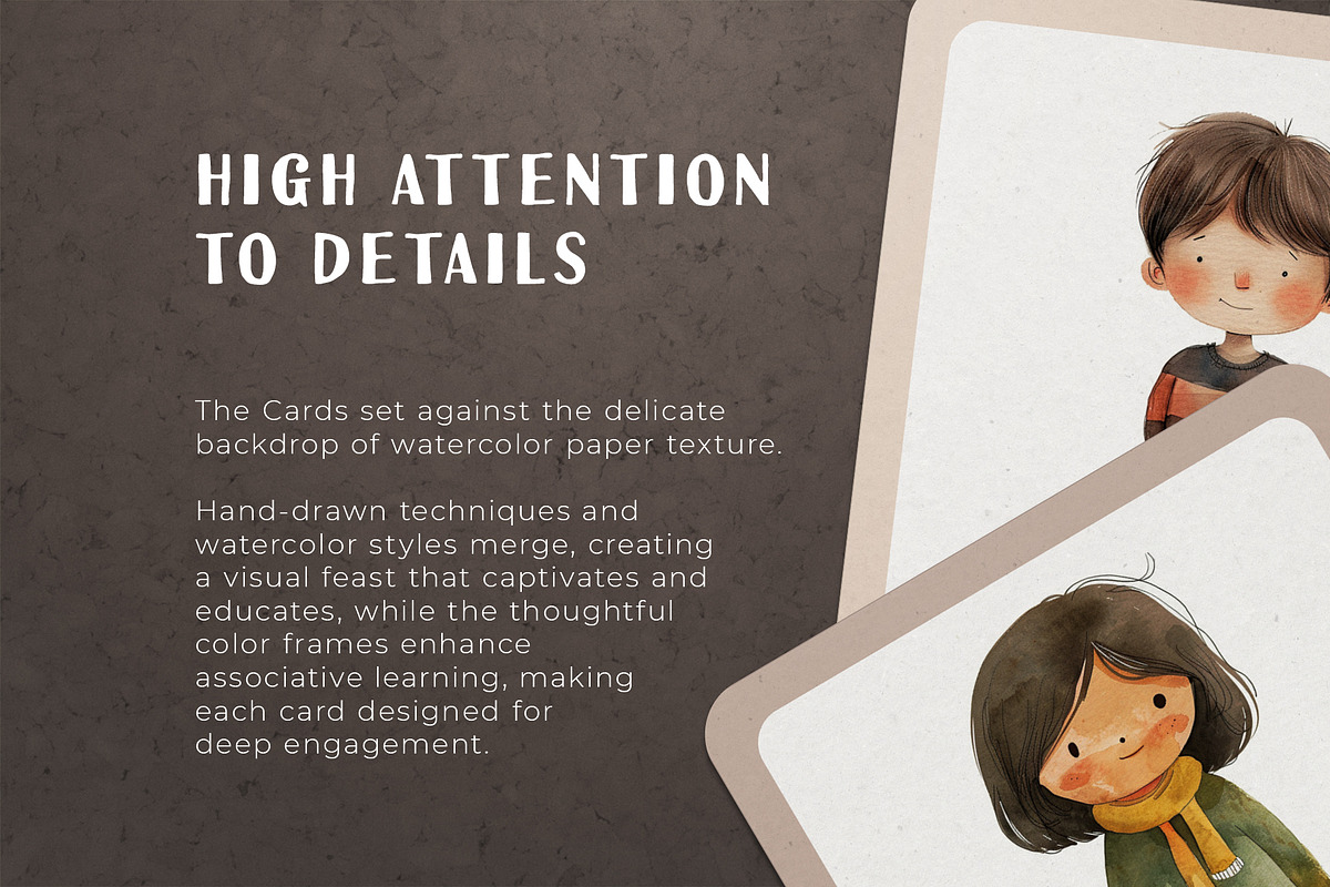 Emotional Intellect Montessori Cards, an Education Illustration by Pix Cafe (Photo 3 of 10)