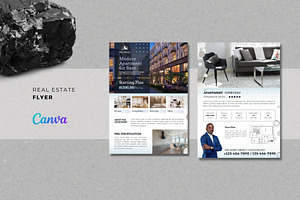 Canva Real Estate Flyer Template
