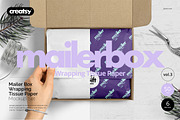 Wrapping Tissue Paper Mockup Bundle, a Pens & Pencil Mockup by creatsy5 (Thumbnail 13 of 19)