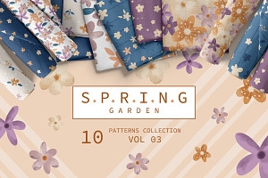 Spring Garden Patterns Vol 03