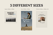 Writers Social Media Vol.5 for CANVA, a Social Media Template by September 5th (Thumbnail 3 of 24)