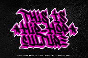 Badtryme - Graffiti Font, a Font by Snape Design Studio (Thumbnail 3 of 5)