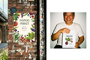 Organic Food Clipart & Branding, a Food Illustration by Illustrations Lazarteva (Thumbnail 9 of 10)