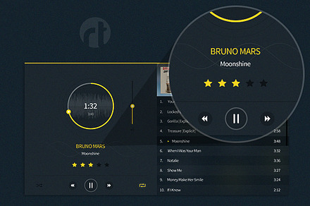 Modern Music Player