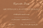 Romantic Diary - Signature Font, a Handwritten Font by figuree studio (Thumbnail 5 of 10)