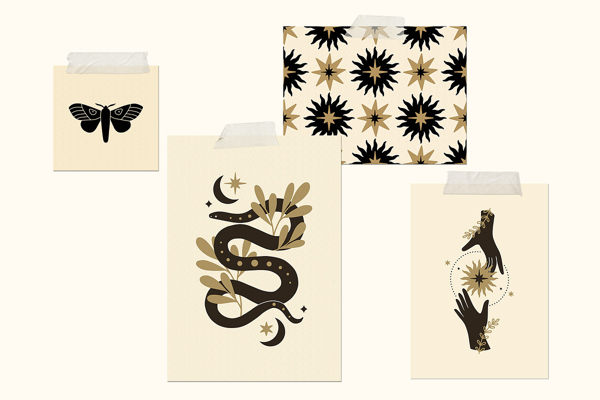 Celestial Illustrations&Patterns, an Animal Illustration by Katerina Osa (Photo 2 of 12)