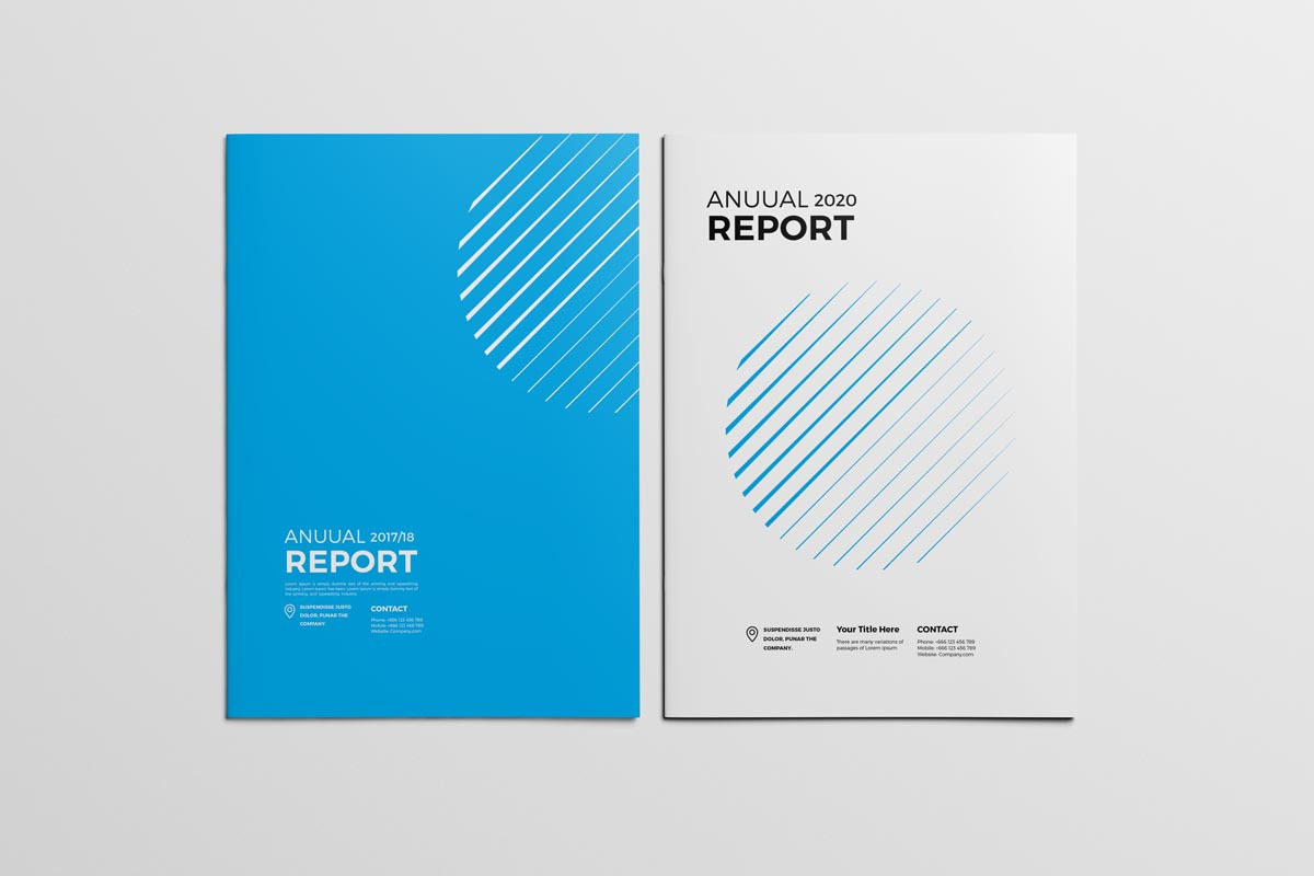 Annual Report Brochure, a Brochure Template by New Lines (Photo 2 of 11)