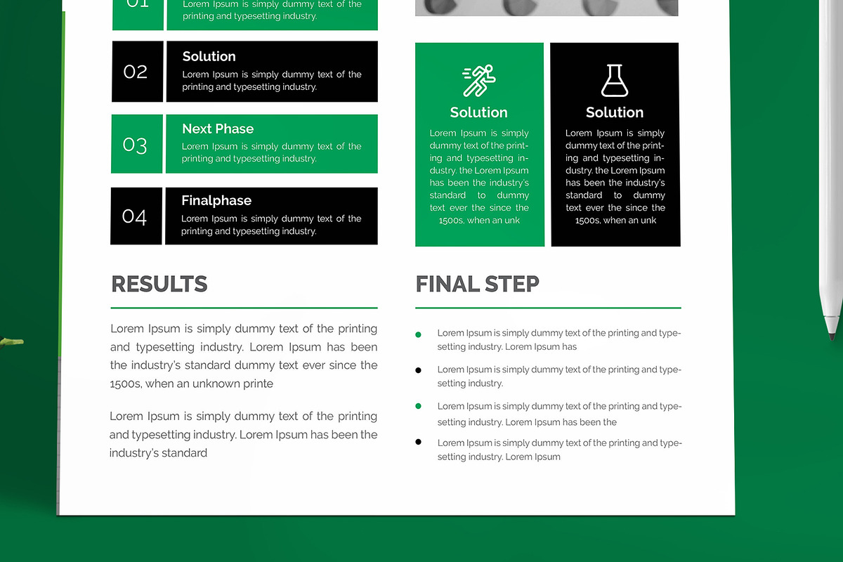 Case Study 2023, a Stationery Template by MightyDesign (Photo 3 of 6)