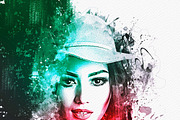 Mixed Media Art Watercolor Effect, an Action Add-On by MRI STUDIO (Thumbnail 7 of 17)