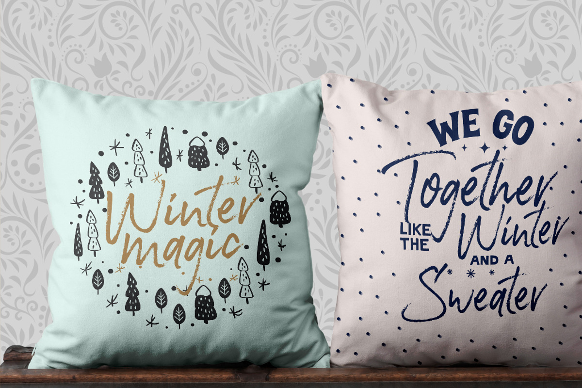 Diamonds Brush, a Script Font by Debut Studio (Photo 3 of 6)