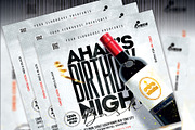 Birthday Night Bash Flyer, a Templates & Theme by MithilaCreation (Thumbnail 5 of 5)
