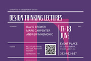 Design Conference Event Poster, a Flyer Template by Danil Polshin (Thumbnail 5 of 9)