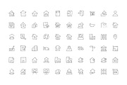 Real Estate Hand Drawn Doodle Icons, an Outline Icon by Creative Stall (Thumbnail 2 of 4)
