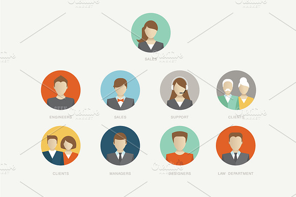 Vector Company avatars preview 2