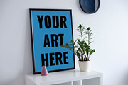 Modern Art Print Frame Mockup, a Print Template by THE MOCKUP SHOP (Thumbnail 2 of 3)
