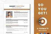 Fashion Designer Resume Template, a Resume Template by ResumeInventor (Thumbnail 8 of 9)