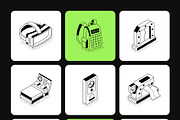 120 Technology Illustrations Bundle, a Technology Illustration by Vectors Market (Thumbnail 12 of 13)