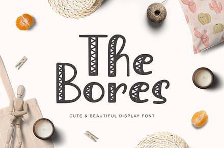 The Bores – Playful Handwritten Font