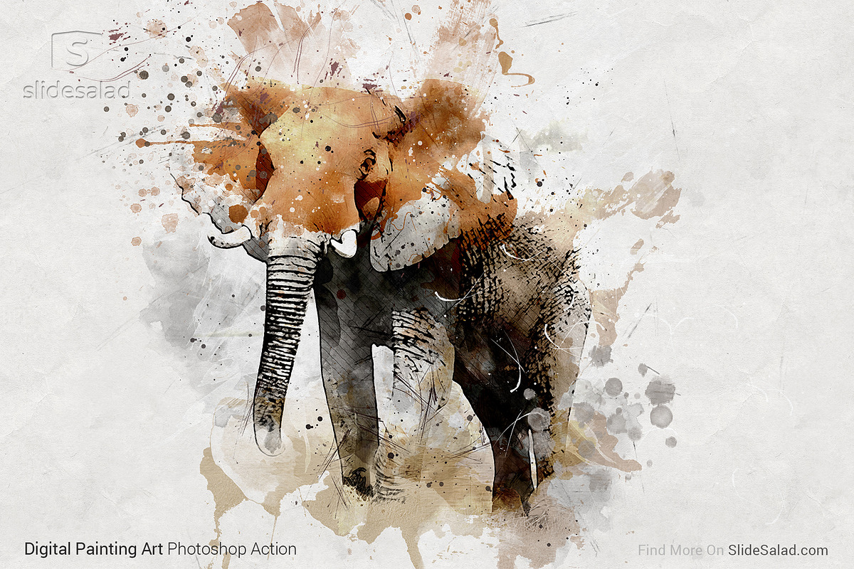 Digital Painting Photoshop Action, an Action Add-On by SlideSalad (Photo 16 of 21)
