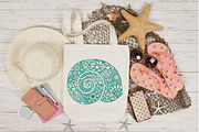 Mermaid Mandala SVG Bundle, an Animal Illustration by OldMarket Designs (Thumbnail 9 of 10)