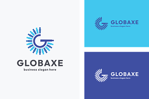 Globaxe Letter G Logo, a Branding & Logo Template by Design_Planet