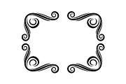 Vintage Scroll Corner Frame Bundle, an Illustration by Gfx_Store (Thumbnail 43 of 48)