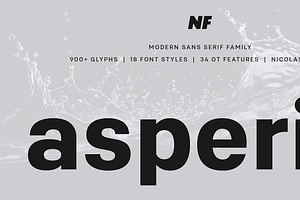 Asperia Typeface