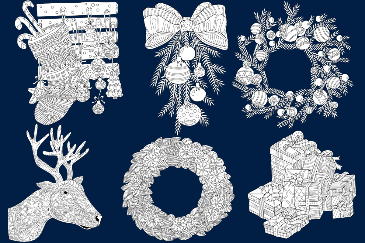 Christmas Set, an Illustration by LidiaP (Photo 2 of 4)