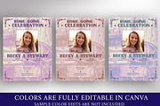 Cowgirl Tabloid Funeral Program, a Brochure Template by Four C Graphic (Thumbnail 6 of 10)