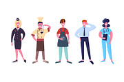 Vector Job Agency Set, a Person Illustration by Zonda (Thumbnail 12 of 13)
