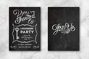 Chalkboard Housewarming Invitation, an Invitation Template by Charming Ink (Thumbnail 2 of 2)
