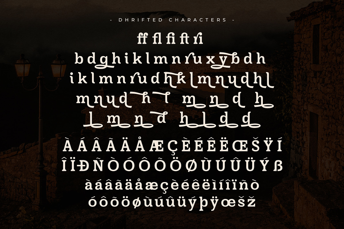 Dhrifted Slab Serif Font, a Slab Serif Font by Storytype Studio (Photo 14 of 15)