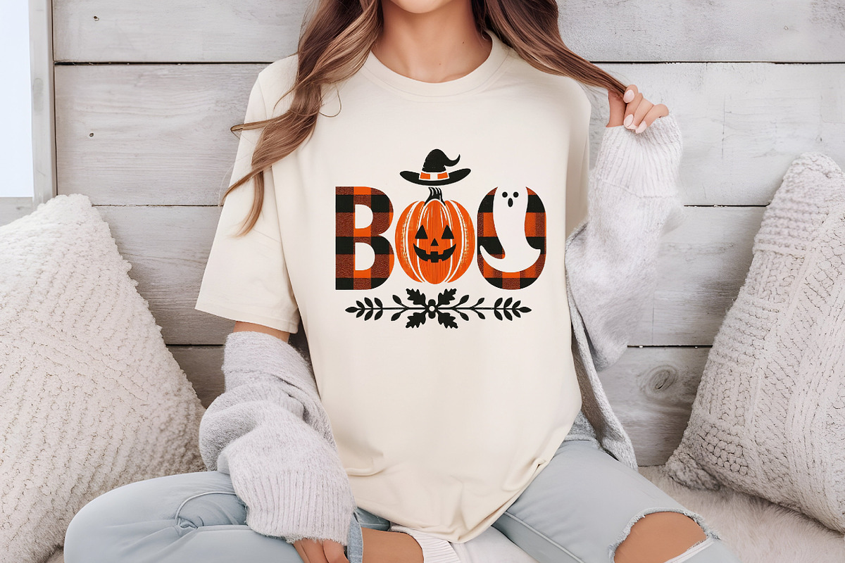 Boo. Halloween Sublimation Design, a Graphic by Libby Wishes (Photo 3 of 6)