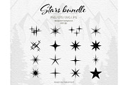 Stars galaxy vector sparkles, an Object Illustration by DigitalArsiart (Thumbnail 1 of 2)